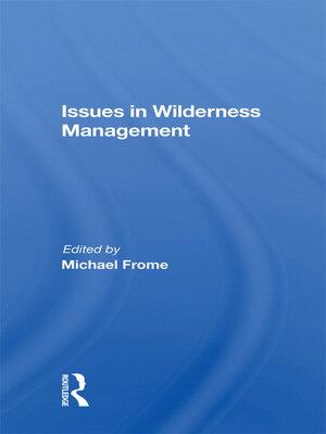 cover image of Issues In Wilderness Management